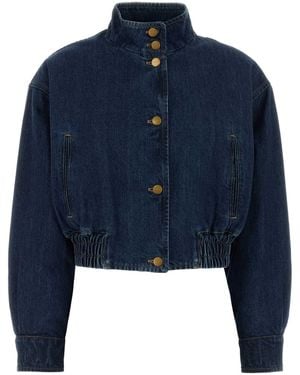 Jil Sander Denim Blouson 01 Treated - Blue