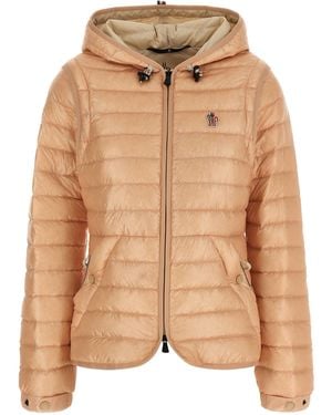 Moncler 2-In-1 Karura Down Jacket Polyamide Jacket, Parka, Casual - Brown