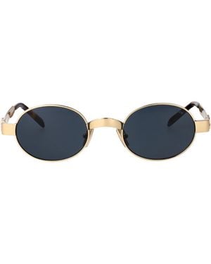 Miu Miu Metal Sunglasses - Blue