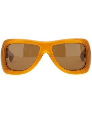 Saint Laurent 'Sl 902 Howl' Sunglasses - Orange