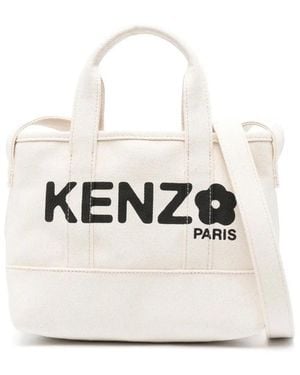 KENZO Boke Flower Logo Tote Bag - Natural