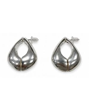 Soeur Polished Drop Engraved Bijoux - Black