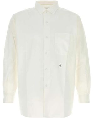 Nanamica Regular Collar Wind Shirt - White