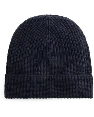 Woolrich Wool Polyamide Hat - Blue