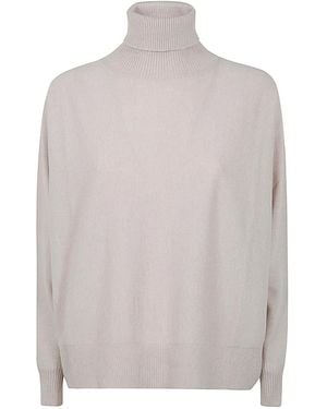 D.exterior Cashmere Over Turtleneck - White