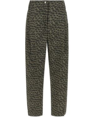 Kiko Kostadinov 'Peregrine' Trousers - Green