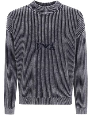 Emporio Armani Turtle Neck Jumper - Grey