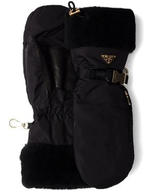 Prada Polyamide Gloves - Black