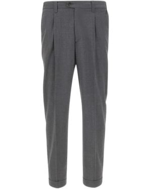 Devore Cotton Pants - Gray