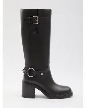 Gucci Leather Boots - Black
