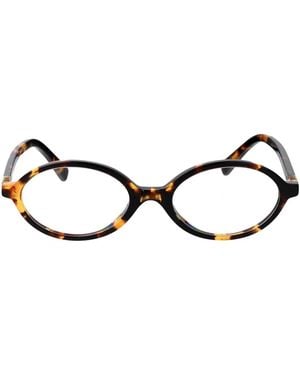 Miu Miu Acetate Havana Miele Sunglasses - Brown