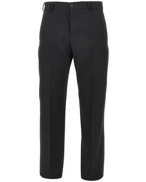 PT Torino Deluxe Comfort Wool Michael Pants - Black