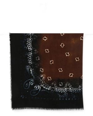 Destin "Jil Quadra 140X140 Cm" Scarf - Black