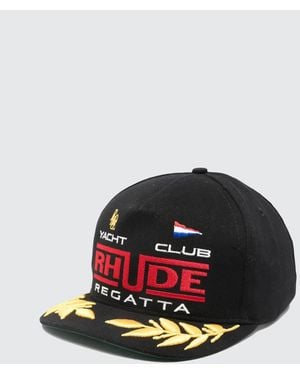 Rhude Regatta Club Hat - Black