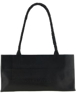 Issey Miyake 'Paper Bag' Shoulder Bag - Black