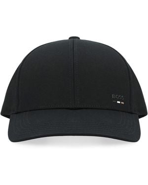 BOSS Logo Baseball Cap - Black