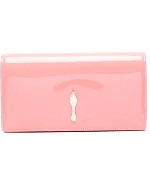 Christian Louboutin Bettina Leather Clutch - Pink