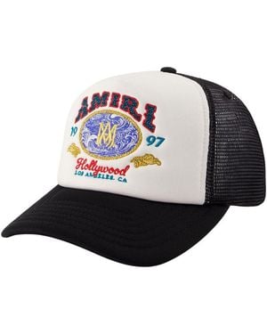 Amiri Wave Foam Trucker Cap - Black