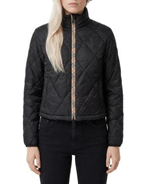 Burberry Bramford Quilted Nylon Jacket - Black