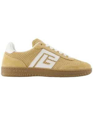 Balmain Swan Sneakers - Natural