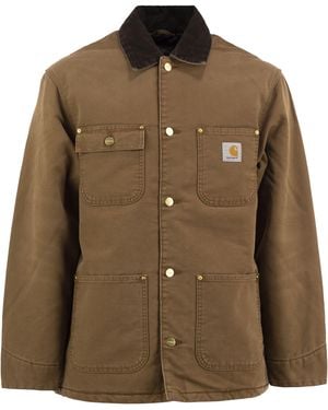 Carhartt Dearborn Canvas Jacket - Brown