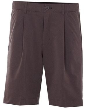 Herno Dark Polyester Bermuda - Grey