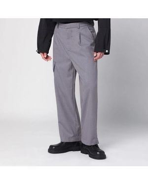 OAMC Peacemaker Wool-Blend Pants - Gray