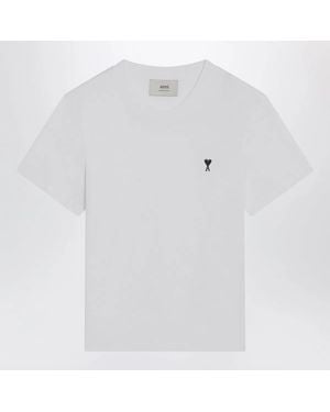 Ami Paris T-Shirt Ami De Coeur - White