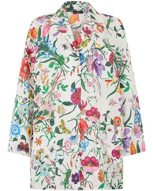 Gucci Floral Shirt - White