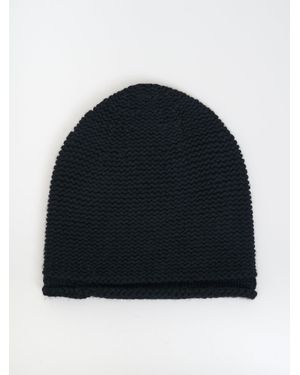 DEVOA Cashmere Beanie - Black