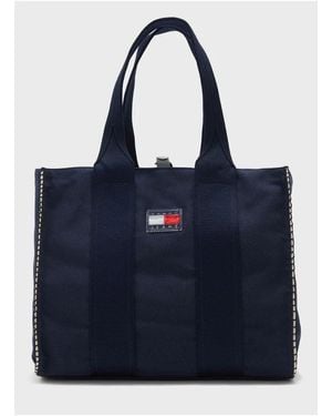 Tommy Hilfiger Borsa A Mano - Blue