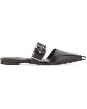McQueen Mule Punk - White