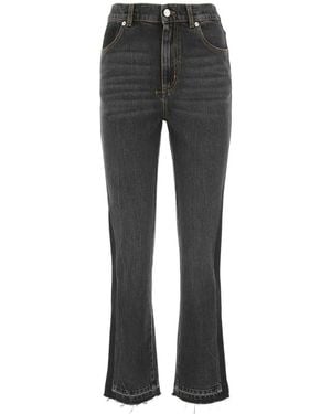 McQueen Denim Jeans - Black