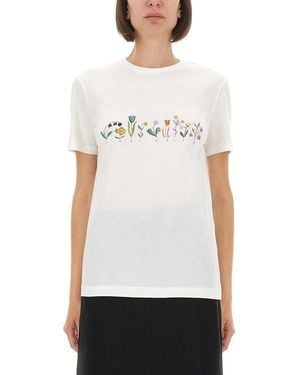 Paul Smith T-Shirt "Bloom" - White