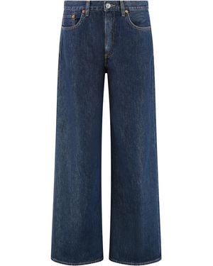RE/DONE Wide-Leg Jeans - Blue