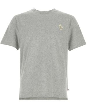 Moncler Ss T Shirt 3 Pack - Grey