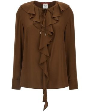 Max Mara 'Mstepica' Shirt - Brown
