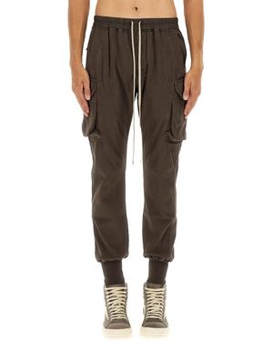 Rick Owens "Mastodon Cut" Trousers - Brown