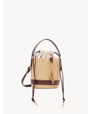 Chloé Charms Bucket Bag - Natural