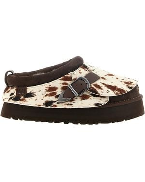UGG 'Tazz Western' Sabots - Brown