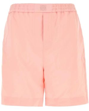Loewe Solid Shorts - Pink