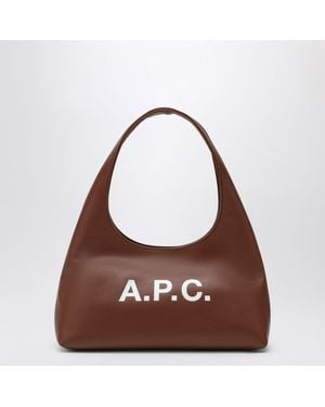 A.P.C. Hazelnut Baby Ninon Bag - Brown