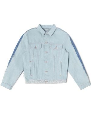 Heron Preston Light Denim Jacket - Blue