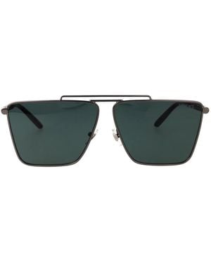 Versace Metal Sunglasses - Green