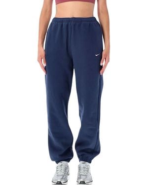 Nike Studio Fleece Sweatpants - Blue