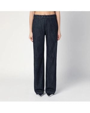 Department 5 Straight-Leg Mouning Dark Jeans - Blue