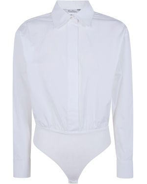 Max Mara "Mxmaere" Classic Body Shirt - White