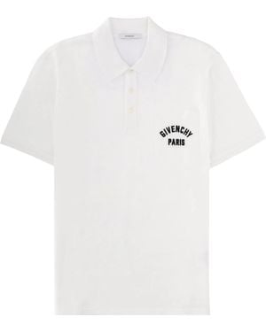 Givenchy Polo With Logo - White