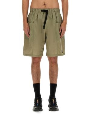 South2 West8 Nylon Bermuda Shorts - Green