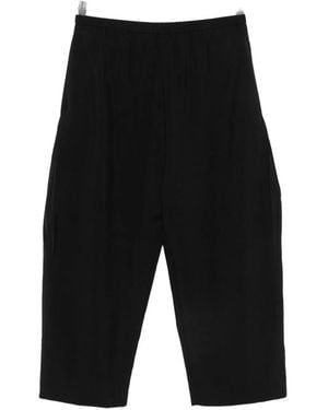 KHAITE Roma Wool Trousers - Black